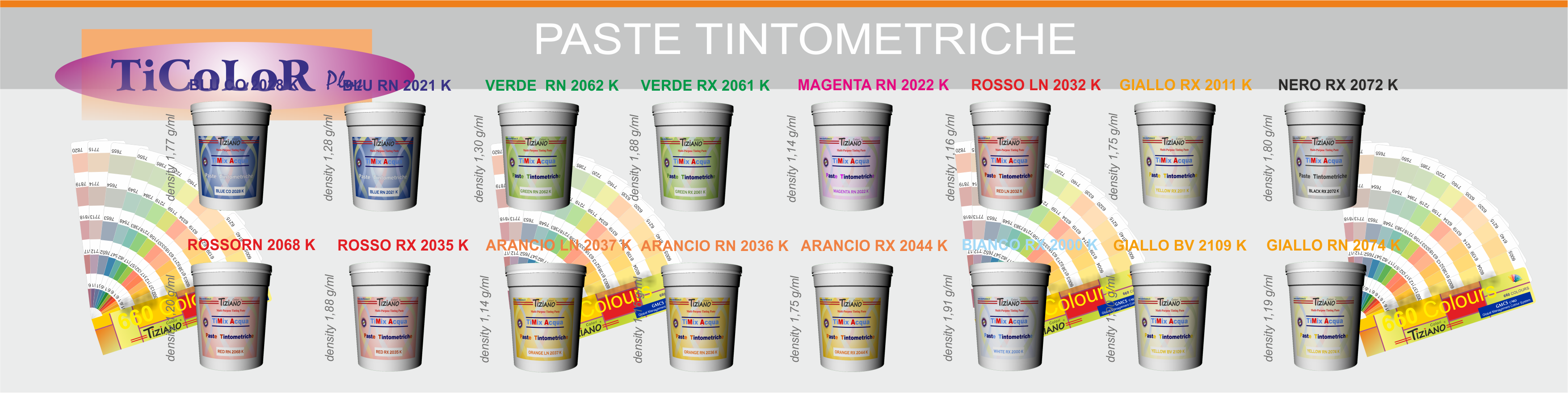 PASTE TINTOMETRICHE